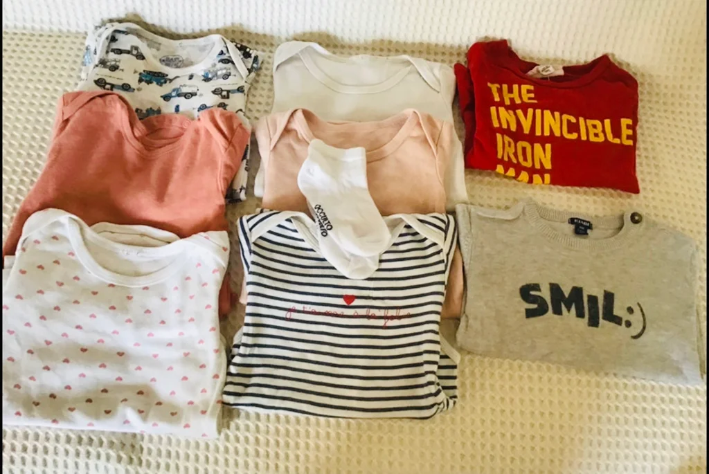 🔥-20%🔥 Lot bodies pull bébé Gap Manon&Valentin taille 12/18